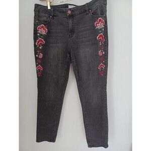 Womens Embellished Jeans Sz 16 Falls Creek